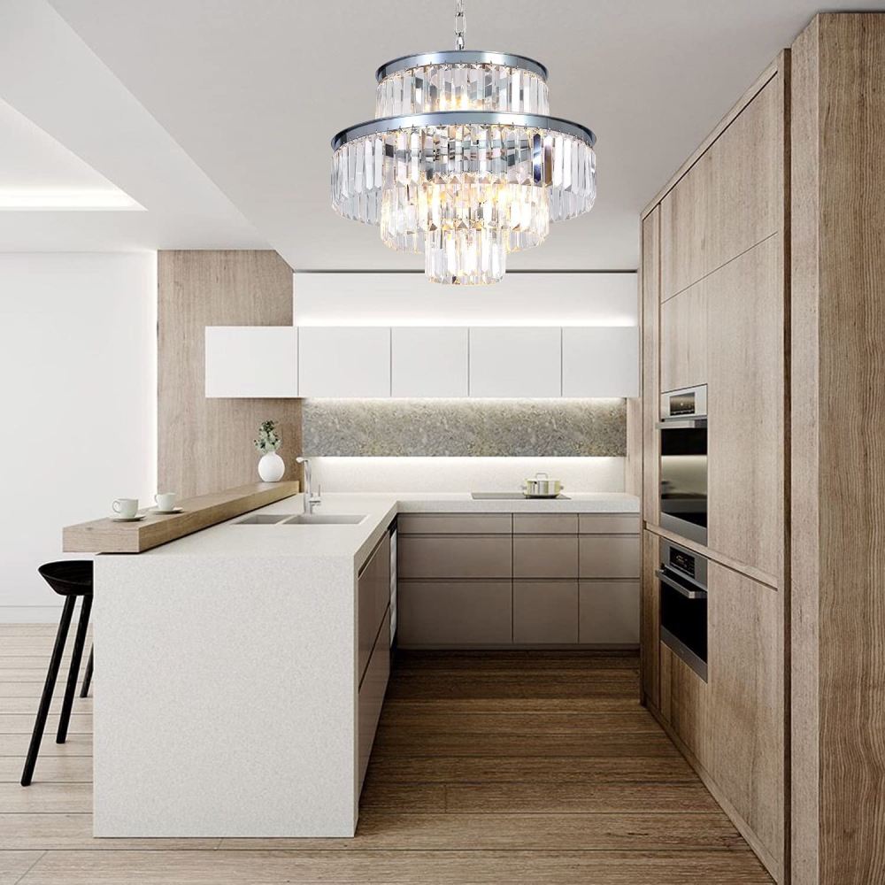 Crystal Chandelier, 39 Inch(28-Lights): image 5