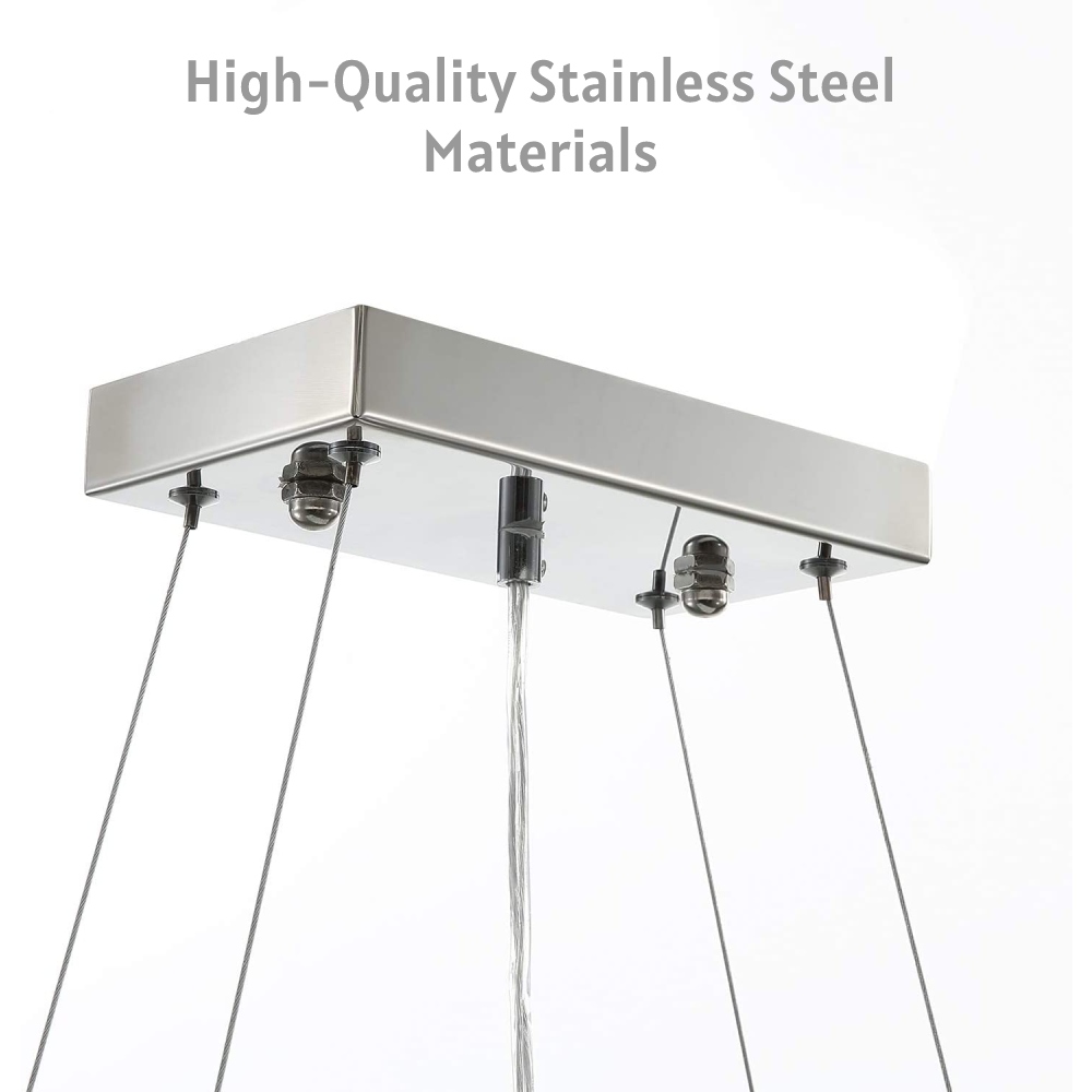 Rectangular Crystal Chandelier, L47"(10-Lights): image 4