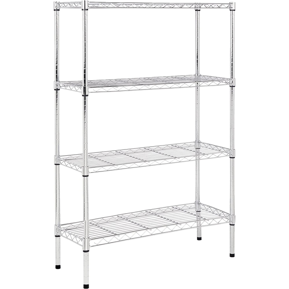 Heavy Duty Shelving Unit, 5-Shelf, Black: image 6