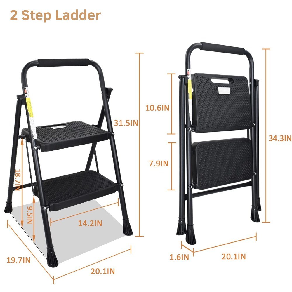 Step Ladder, 4-Step with Tool Platform: image 2