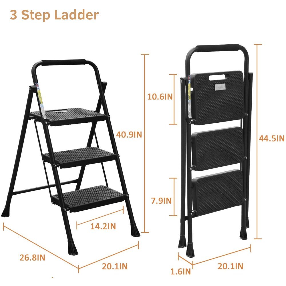 Step Ladder, 4-Step with Tool Platform: image 3